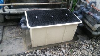 工場のグリストラップ交換 工場のグリストラップ交換